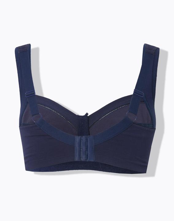 Actual product image Ulla Popken Openwork Lace Detail Relief Bra (105 E)