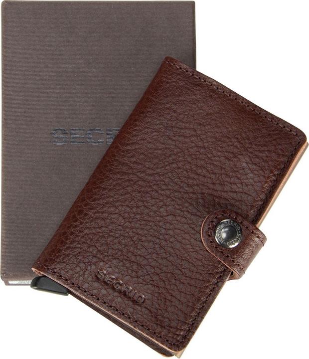 Image du produit Secrid Miniwallet Végétal Tanné Espresso-Brun