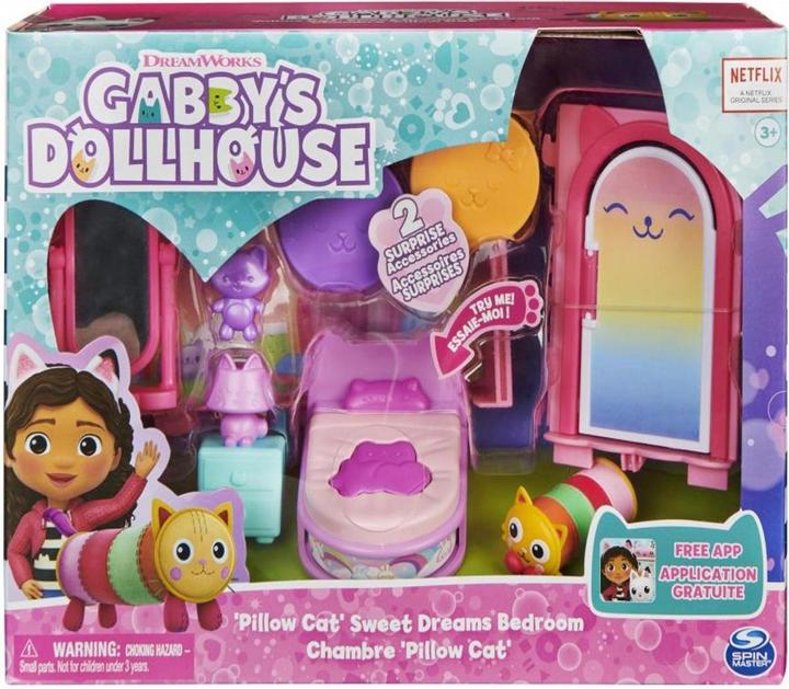 Actual product image Spin Master Gabby's Dollhouse Deluxe Room assorted
