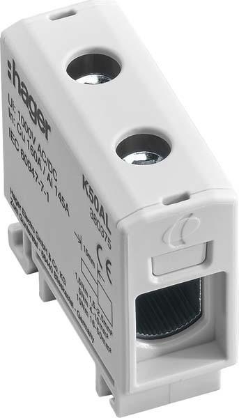 Actual product image Hager Connection terminal