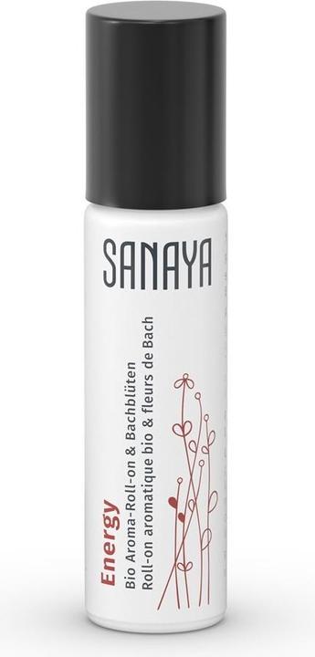 Actual product image Sanaya Aroma & Bach Flowers Energy Bio Roll on