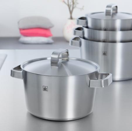 Immagine prodotto BK Conico+ Kookpannenset - 5 delig - RVS (18 cm, Pentola, Acciaio inossidabile)
