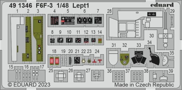 Produktbild Eduard F6F-3 1/48