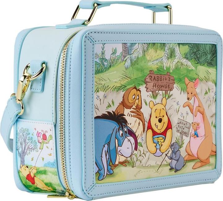 Actual product image Loungefly Disney by shoulder bag Winnie the Pooh lunch box