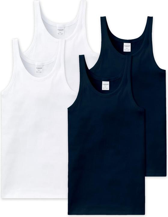 Produktbild Schiesser Unterhemd Klassisch Bequem sitzend ESSENTIALS (L)