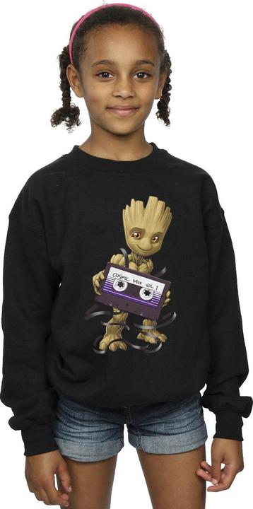 Produktbild Guardians Of The Galaxy Groot Cosmic Tape Sweatshirt Mädchen (128)