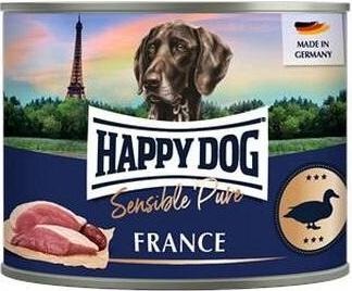 Image du produit Happy Dog Nourriture humide Sensible Pure France canard, 200 g (Adulte, 200 g)
