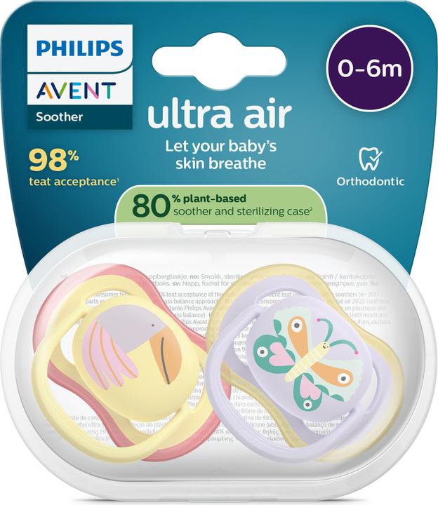 Actual product image Philips Avent Ultra Air (2x, 0 - 6 Months)