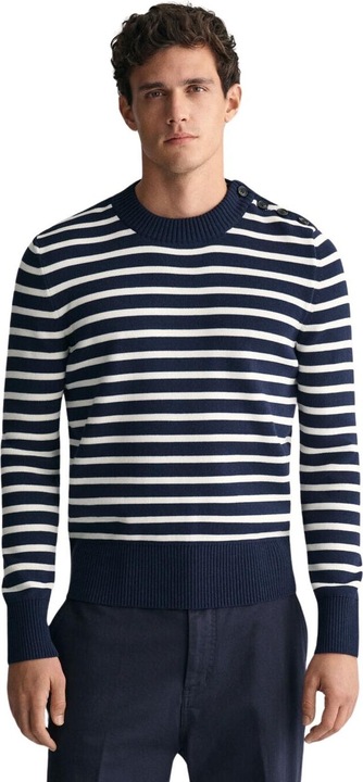 Immagine prodotto GANT magione girocoo a righe breton (L)