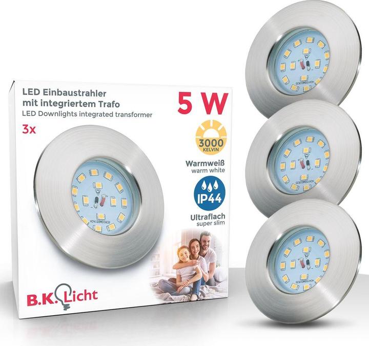 Produktbild B.K.Licht Einbauleuchten (400 lm)