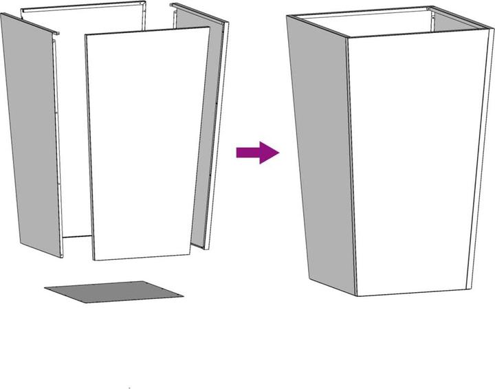 Produktbild vidaXL Pflanzkübel