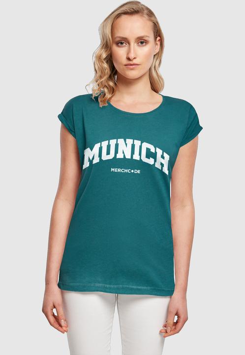 Produktbild Merchcode Ladies Munich Wording - T-Shirt - 112749 (L)
