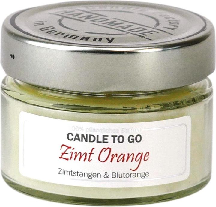 Actual product image Candle Factory Scented candle cinnamon and orange Candle to go