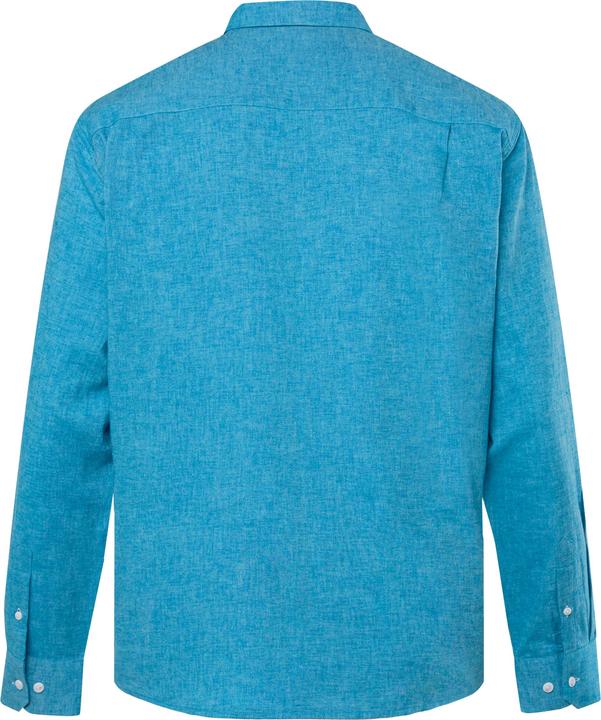 Produktbild Boston Park Leinenmix-Hemd, Langarm, Streifen, Kentkragen, Comfort Fit (3XL)
