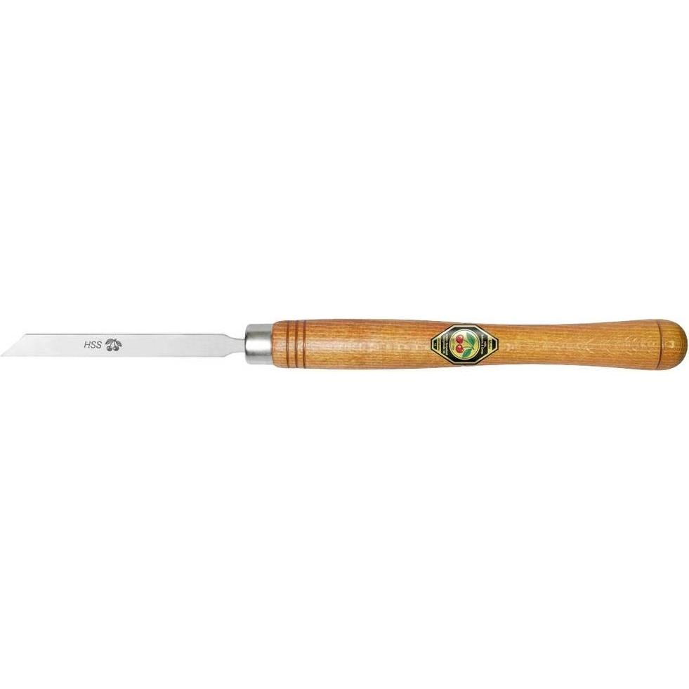 Kirschen, Beitel + Handhobel, HSS-Drechslerbeitel 3mm, langes Holzheft 1581003 (3 mm)
