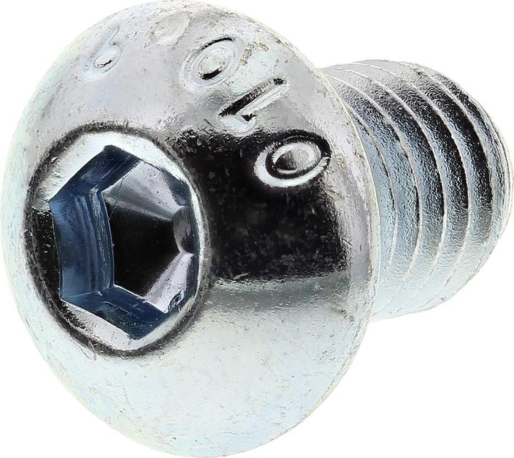 Produktbild RS PRO Schrauben Linsenkopf ISO7380 M8x12mm (50 Schrauben pro Stück)