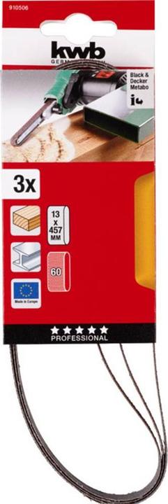 Image du produit kwb Bande abrasive (60)