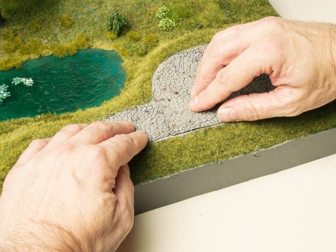 Actual product image Noch H0 Quarry stone masonry