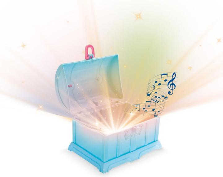 Image du produit Toi-Toys Bijoux de princesse des glaces dans un coffre au trésor avec son et lumière