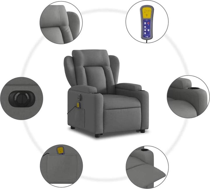 Image du produit vidaXL Massagesessel mit Aufstehhilfe