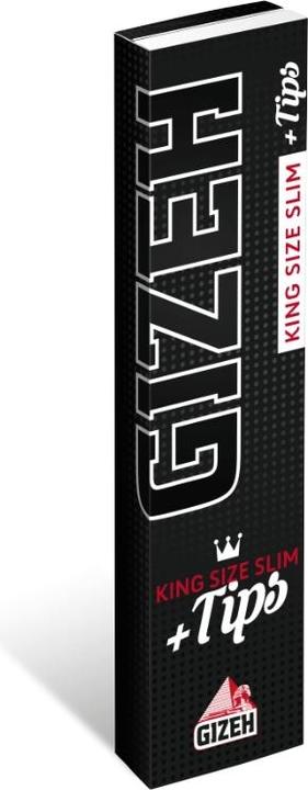 Image du produit Gizeh Black King Size Slim + Tips