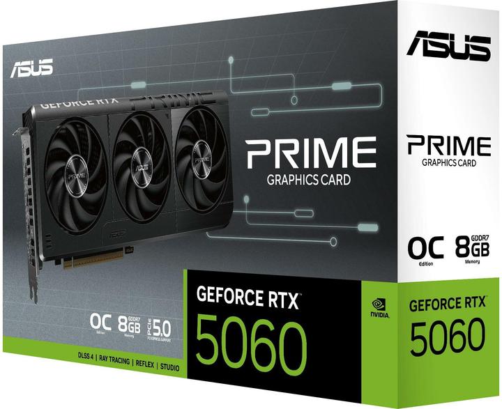 Produktbild ASUS Prime GeForce RTX 5060 OC (8 GB)