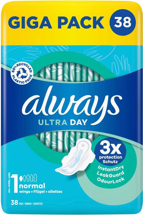 Immagine prodotto Always Ultra Day Normal (38 x, Assorbenti igienici)