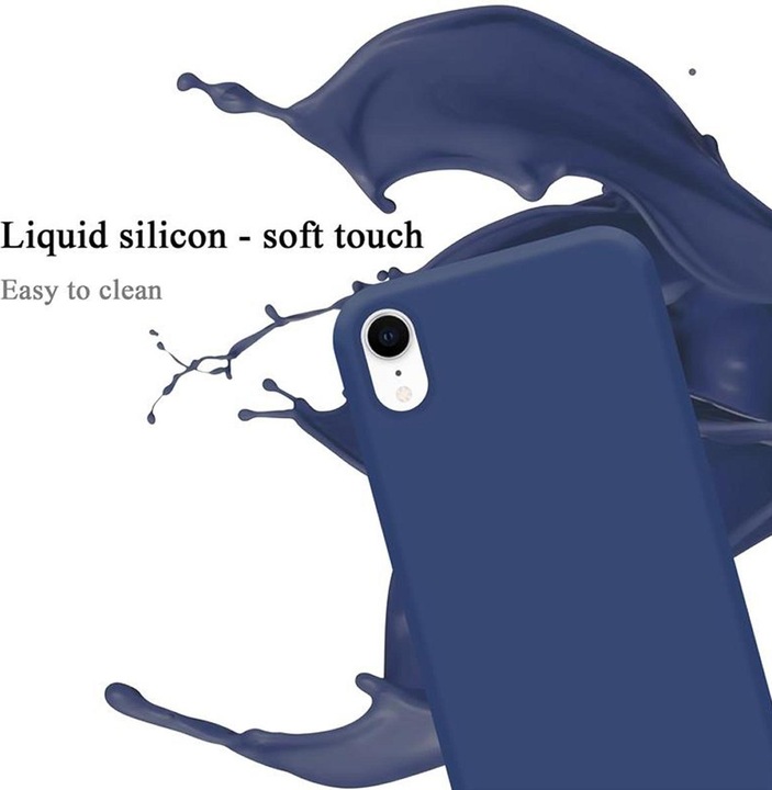 Actual product image Cadorabo TPU Liquid Silicone Case Cover (Apple iPhone XR)