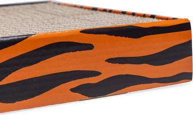 Karlie Cardboard scratching board tiger (4.50 cm, Brown)