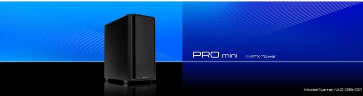 Actual product image Chieftec AZ-01B-OP (mATX, Mini-ITX)