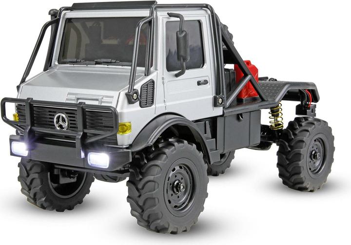 Actual product image Amewi Mercedes-Benz Unimog U4000 Scale Crawler 4WD 1:18 RTR grau