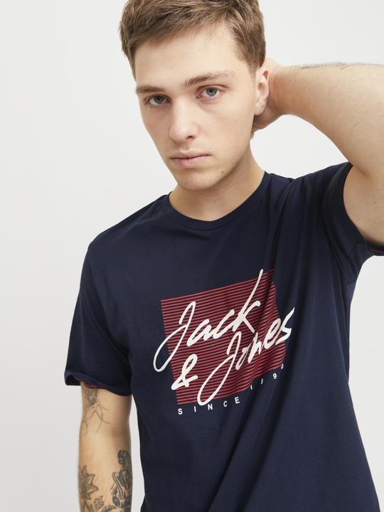 Produktbild Jack & Jones Logo Rundhalsausschnitt T-shirt T-shirt (S)