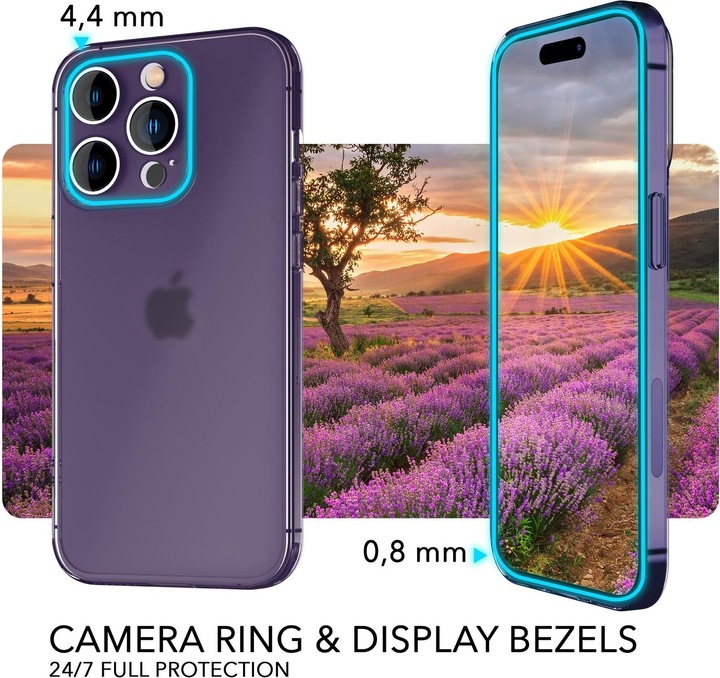 Actual product image Nalia Extremely Thin 0.3mm Matt Hardcase (Apple iPhone 14 Pro Max)