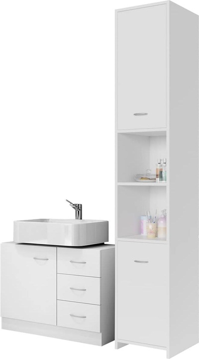 Casaria Set di mobili da bagno