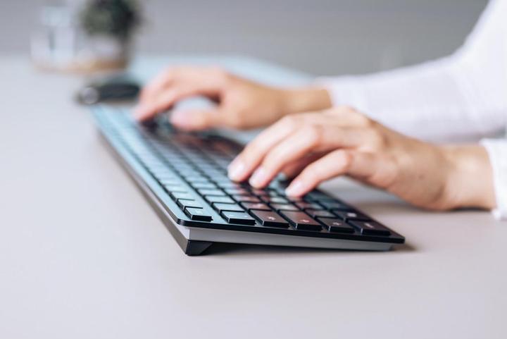 Actual product image CHERRY KW 9100 Slim (DE, Wireless)