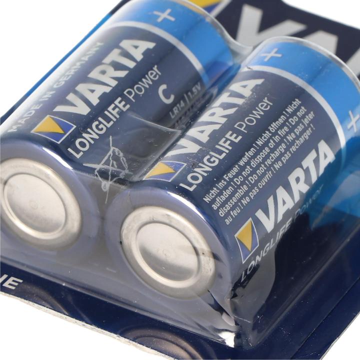 Produktbild Varta Longlife Power (ehem. High Energy) Baby C Batterie 4914 10x 2er Blister (20 Stk., C, 7800 mAh)