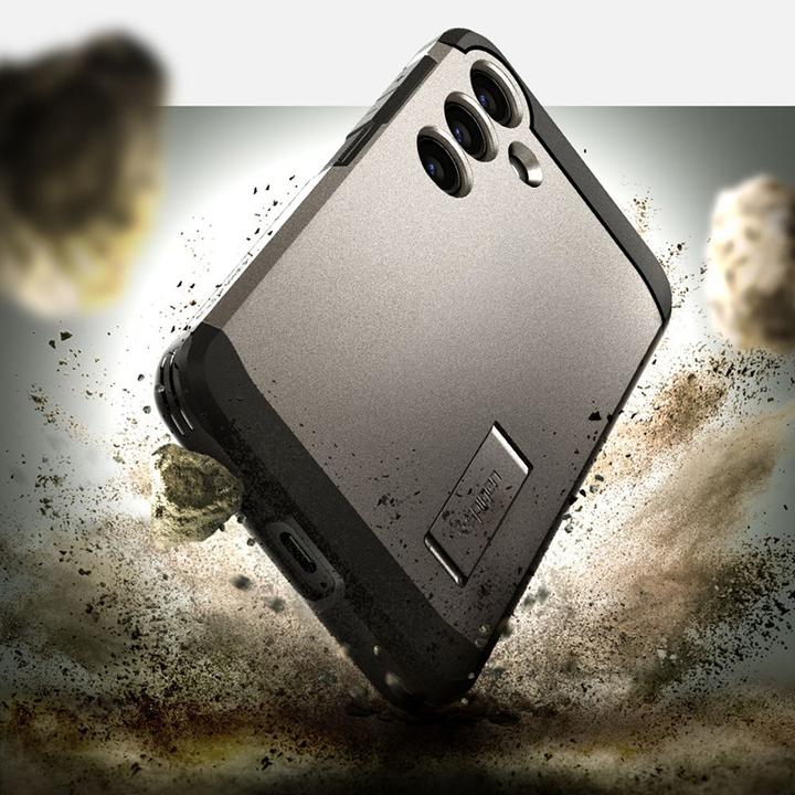Actual product image Spigen Tough Armor S921 szary/gunmetal ACS07356 (Samsung Galaxy S24)