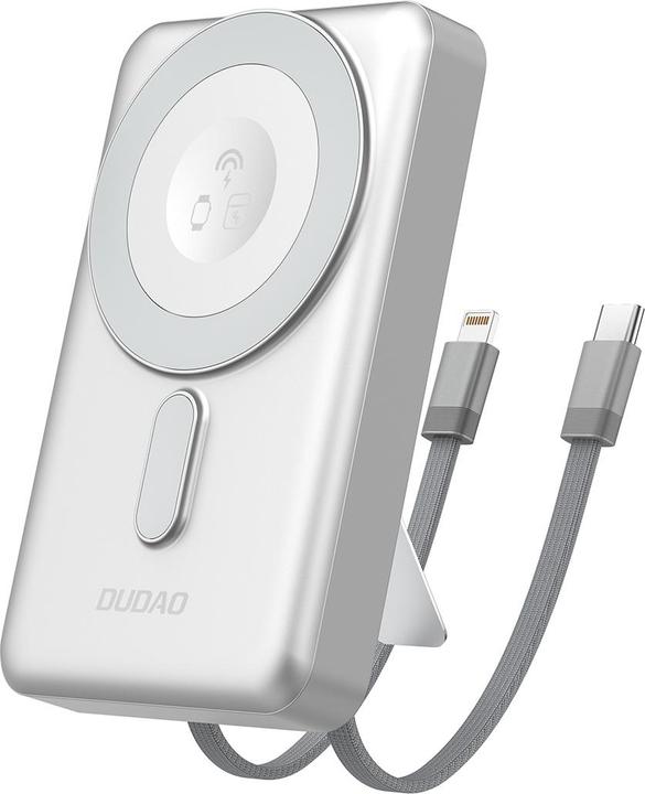 Produktbild Dudao K29 MagSafe powerbank 10000mAh Silver (10000 mAh, 20 W, 38.50 Wh)