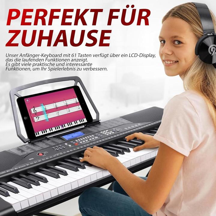 Produktbild Pyle Tastiera per Pianoforte Elettrico (61 Tasten)