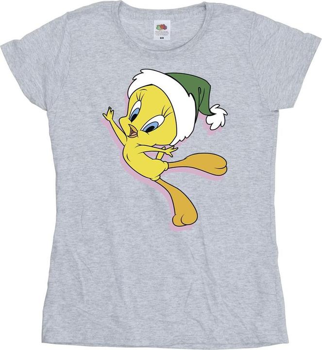 Immagine prodotto Looney Tunes Tweety Christmas Hat Maglietta Donna (M)