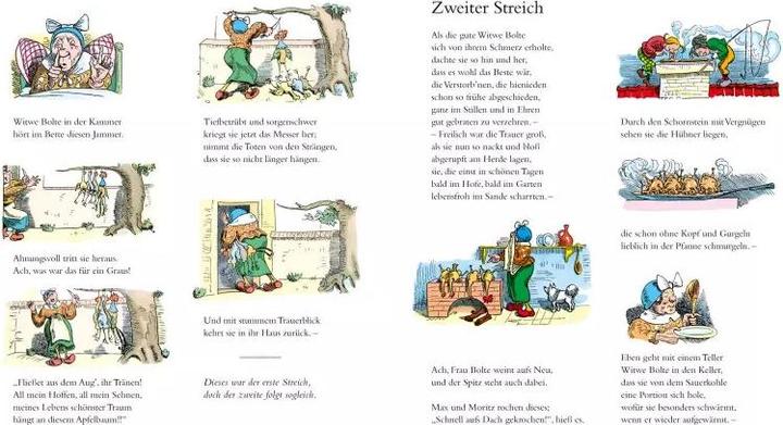 Produktbild Eine Bubengeschichte in sieben Streichen (Deutsch, Wilhelm Busch, 2015)