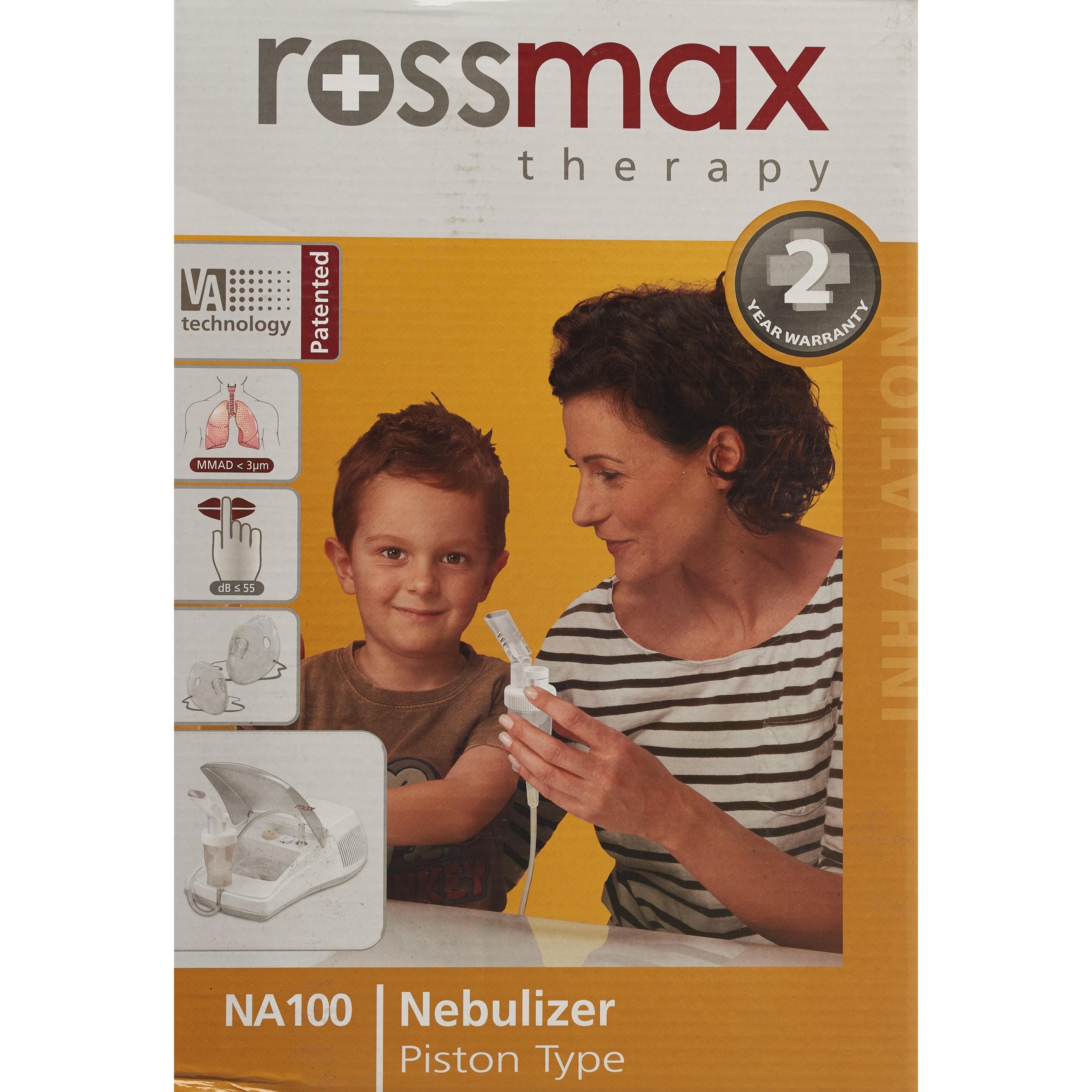 Thumbnail - Rossmax, Inhalator, Inhalationsgerät inklusiv Vernebler-Set für Erwachsene und Kinder NA100