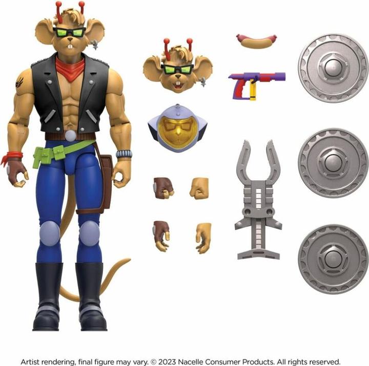 Produktbild Nacelle Consumer Les Motards de l'espace figurine Throttle 18 cm