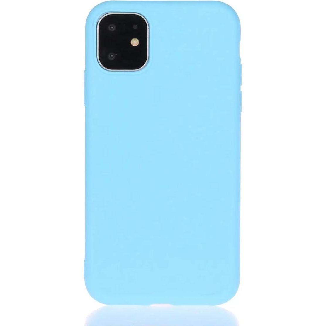 König Design Hülle Handy Schutz für Apple iPhone 13 Pro Case Cover Tasche Etuis Bumper Blau (Apple iPhone 13 Pro), Smart...