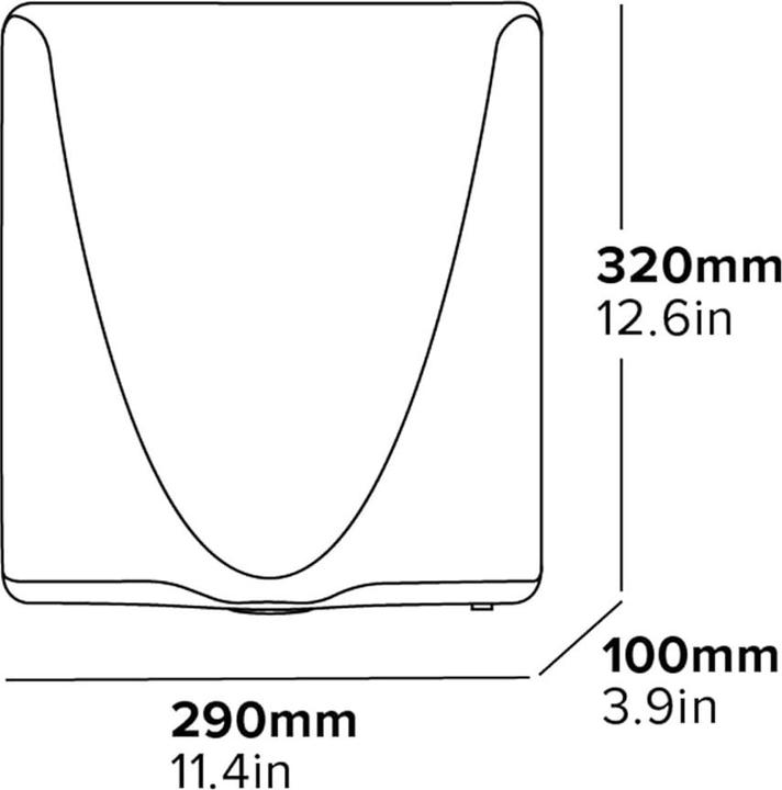 Image du produit Bremmer Vandalismusbeständiger Handtrockner Blade