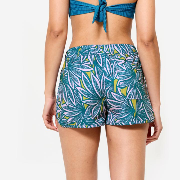 Image du produit Olaian Short de bain Femme - Tini flow bleu et violet (40, 42)