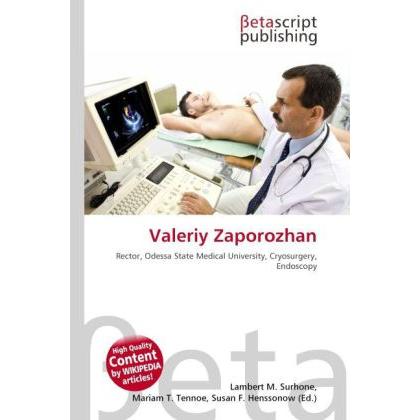 Valeriy Zaporozhan, Fachbücher von Lambert M. Surhone, Miriam T. Timpledon, Susan F. Marseken
