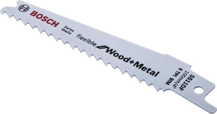 Actual product image Bosch Professional Zubehör Sabre saw blade S 511 DF, Flexible for Wood and Metal, pack of 5