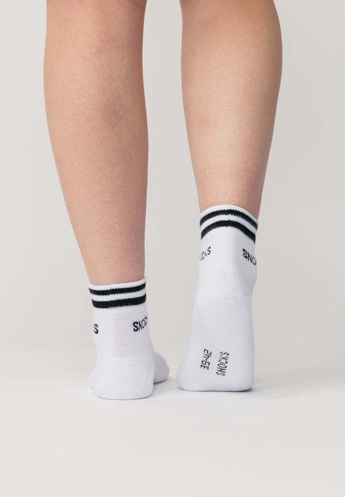 Produktbild Snocks Retro Sneaker Socken mit Streifen (4er Pack, 47 - 50)