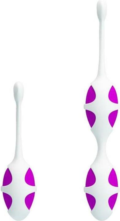 Produktbild Pretty Love Hübsche Liebe Oval geformte Kegelkugeln Lila